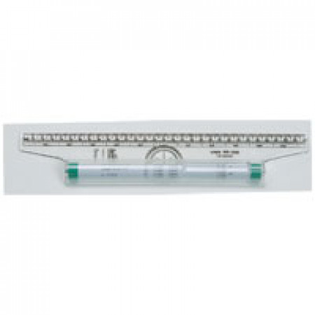 Rolling ruler outlet