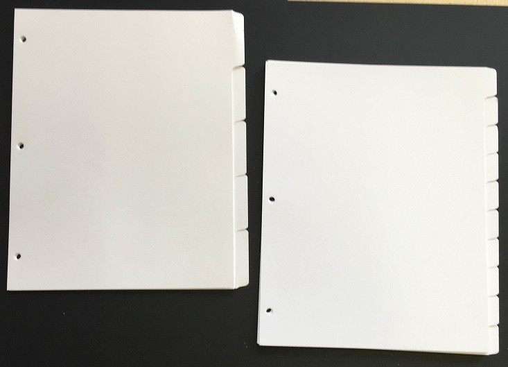 us letter size dividers mayfair stationers us letter size