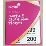 Silvine Cloakroom and Raffle Tickets, 1-200