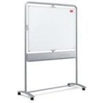 Nobo Mobile Magnetic Drywipe Boards With Vertical Pivot