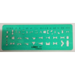 Linex Welding Template, Size:150x55mm