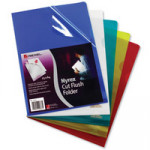 REXEL NYREX PVC CUT FLUSH FOLDERS A4