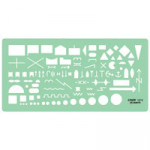 Linex Troop Template 1274, 200X100mm
