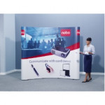 Nobo Custom Pop-Up Display Stand