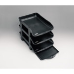 REXEL AGENDA2 CONFIDENTIAL TRAY CHARCOAL / BLUE