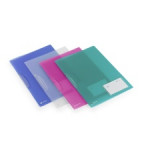 Rexel Ice Clip File Assorted, Pack of 4