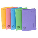 Forever Square Cut Folders. Assorted. Pack of 50