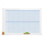 Nobo Performance Calendar Planning Board. Magnetic/Dry Erase. Each
