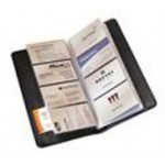 Collins Luxury Business Card Wallet. 252 x 128mm. Black. Each (2740)