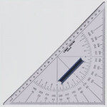 Linex Nautical Protractor, 280X200X2.75mm