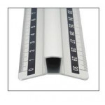Linex Aluminium Ruler with handle. 30cm. Each