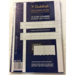 Guildhall Analysis Book, Series 31, 15 cash columns , 31/15