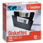 Imation Diskette 3.5 inch DSHD IBM Formatted Pack of 10 12881
