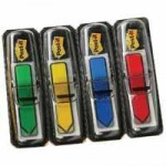 3M Post-it Index Refill 4 Bright Arrows, Each.
