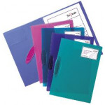 Snopake A4 Swingfiles, Electra Assorted, Pack of 5