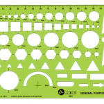 Jakar 4601 General Purpose Template