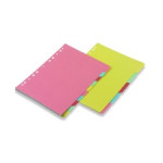 Eastlight 10 Part Meridian Manilla Divider, Assorted, Pack of 25