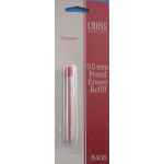 Cross 0.5 mm Erasers for Cassette Pencils, Pack of 5