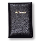 Montana Grain Leather Handbag Address Books