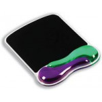 Kensington Gel Mouse Pad. Green/Purple. Each 62400