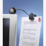 Kensington Flexi Clip Copyholder, Black, Each
