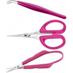 WESTCOTT PINK SCISSORS AND TWEEZERS