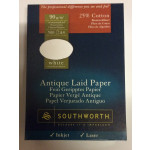 Southworth Antique Laid Paper. White. A4. Pack of 500