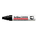 Artline Big Nib Chisel Tip Whiteboard Markers, Black, 10mm, Pack of 6
