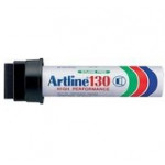 Artline 130 Permanent Poster Marker. 30mm Writing Tip. Black. Pack of 6
