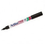 Artline 700 Permanent Marker, Bullet Tip, Black, A7001, Pack of 12