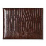Crocodile Grained Leather Address & Telephone Books