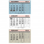 At-a-Glance 2018 Large Wall Calendar, 3 Months to View