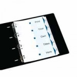 Avery Index Maker™ Dividers With Clear Tab Labels