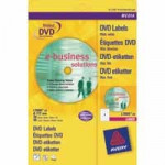 Avery DVD Safe Laser Labels 117mm diameter Matt 2 labels per sheet