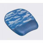 Fellowes Memory Foam Mouse Pad, Clouds