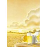 Decadry Illustration Paper. Beer. A4. Pack of 10