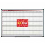 Bi-Office Magnetic Annual Month Planner, 900 x 600mm. Each.