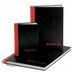 Black N Red Casebound Manuscript Books