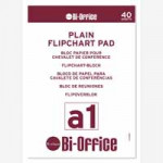 Bi-Office Flipchart Pads A1 Plain. Pack of 5