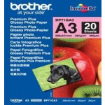 Brother Glossy Photo Paper A3, Pack of 20