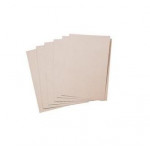 Q Connect Square Cut Folder. Kraftliner. Foolscap. Buff. Pack of 100