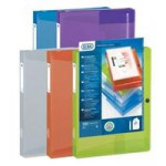 Elba Polyvision Box File A4 Assorted Pack of 8 M99403420