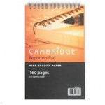 Cambridge Shorthand Wirebound Notebooks, 80 Leaf 160 pages, Pack of 10