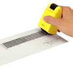 Camouflage Roller Stamp, 26mm (1 inch), Black Ink