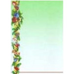 Decadry Christmas Illustration Paper. A4. Christmas Ornaments. Pack of 10 sheets.