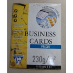 Clairefontaine Business Cards, 230gsm, White, Pack of 100
