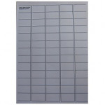 Clear Laser Labels, 65 Per Sheet, Pack of 325 Labels (L7651)