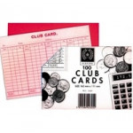 Silvine Club Cards