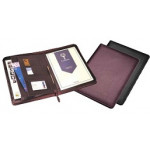 Collins Conference Portfolio, 345 x 260mm, Zip Closure, Black, Each