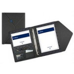 Collins Conference Ringbinder with Flap, Black, Each 7020
